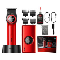 Комплект VGR 2 в 1 V-977&V-377 RED тример та шейвер