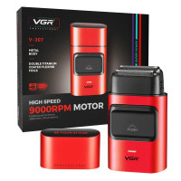 Электробритва VGR V-307 шейвер, двойное лезвие, 2000mAh, 9000 RPM