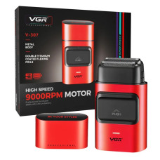 Электробритва VGR V-307 шейвер, двойное лезвие, 2000mAh, 9000 RPM