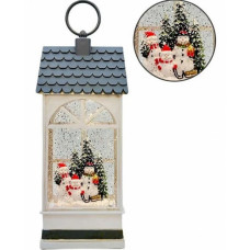 Новогодний ночник "Фонарь" с эффектом снегопада и подстветкой XMAS WDL-24074B