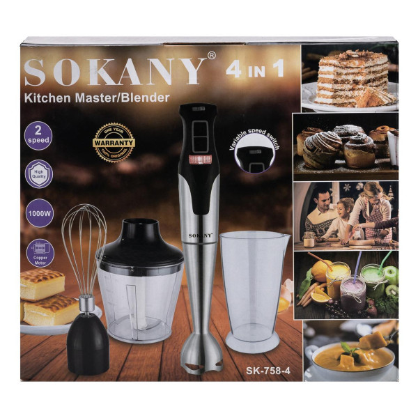 Блендер погружной  Sokany  SK-758-4