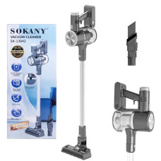  Вертикальный пылесос SOKANY SK-13042, аккумулятор 2200 мА*ч, Беспроводной вертикальный пылесос