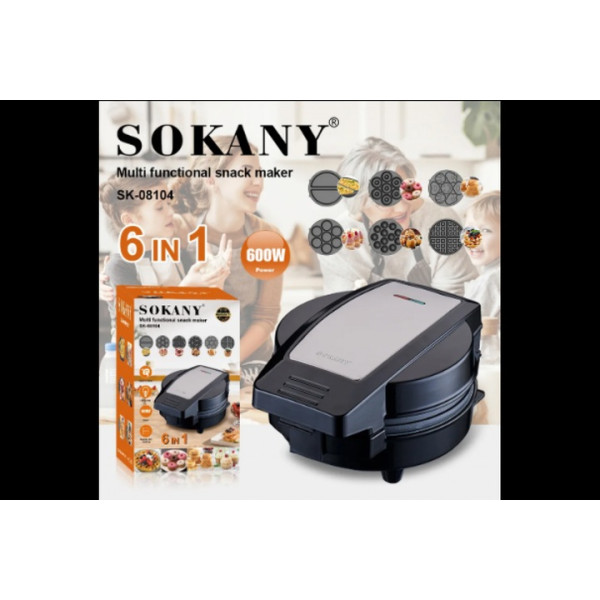   Контактный прижимной гриль Sokany SK-08104