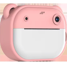 Детский фотоаппарат мгновенной печати Y600, PINK с поддержкой microSD card, 3Y+