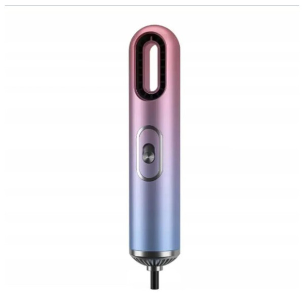 Фен-щётка для укладки волос с насадками ионный дорожный компактный HAIR DRYER M4 
