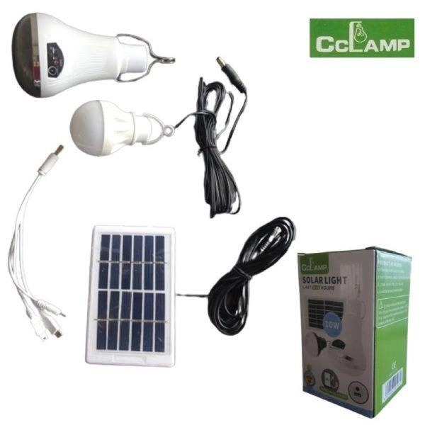 Кемпинговая лампа Cclamp CL-508 с солнечной зарядкой