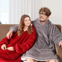 Толстовка-плед з капюшоном Huggle Hoodie (Оверсайз)