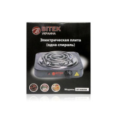 Електроплита 1 спіраль 1000Вт 138мм BITEK BT-9085B