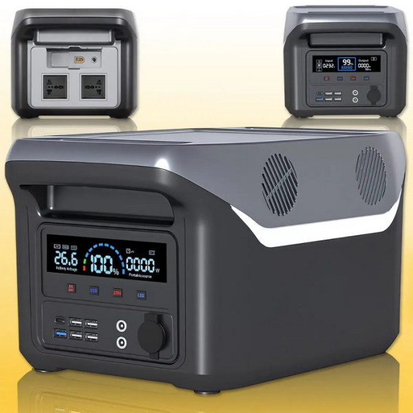 Портативная зарядная станция 1500W  ALFARID GH-1500-B-24V-A LiFePO4