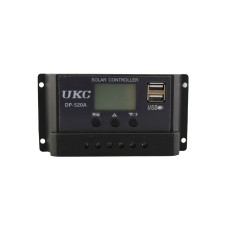 Контроллер заряда от солнечной батареи UKC 8462 DP-520A 20A