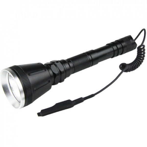 Ліхтар Police Q3888-T6, під рушницю, винос. кнопка, ЗУ 220V/12V, 3x18650, 3 фільтри
