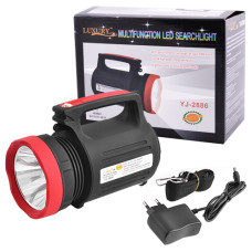 Фонарь переносной Luxury 2886, 5W+22SMD, ЗУ 220V, встроенный аккумулятор, power bank