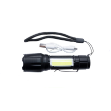 Фонарь ручной WT-039 Micro-usb Zoom 1 Cob Powerbank