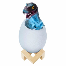 Детский светильник SUNROZ 3D Dinosaur Lamp лампа-ночник "Динозаврик в яйце" с пультом дистанционного управления
