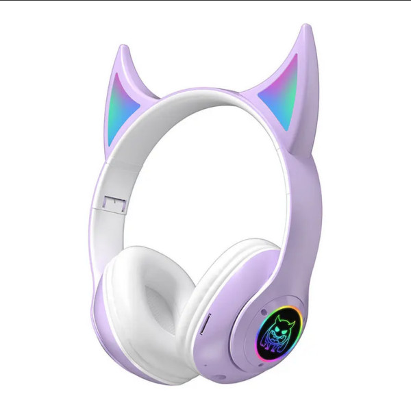 Наушники CAT STN-25 Bluetooth (Красный, Розовый, Сиреневый) 