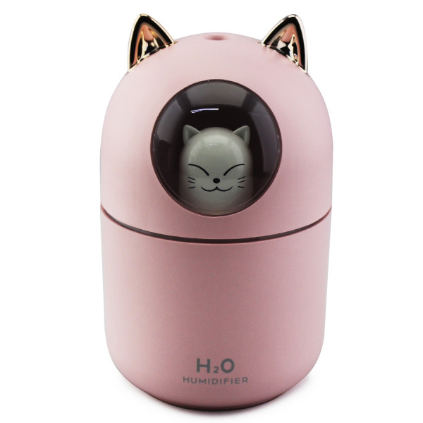 Ультразвуковой увлажнитель воздуха 300мл Humidifier H20 CAT