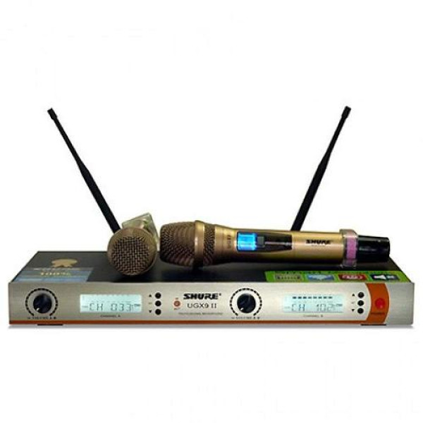 Мікрофон DM UGX X9 II Shure Радіосистема на 2 мікрофони