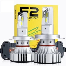 LED лампы для фар F2 H4 Solar (50)