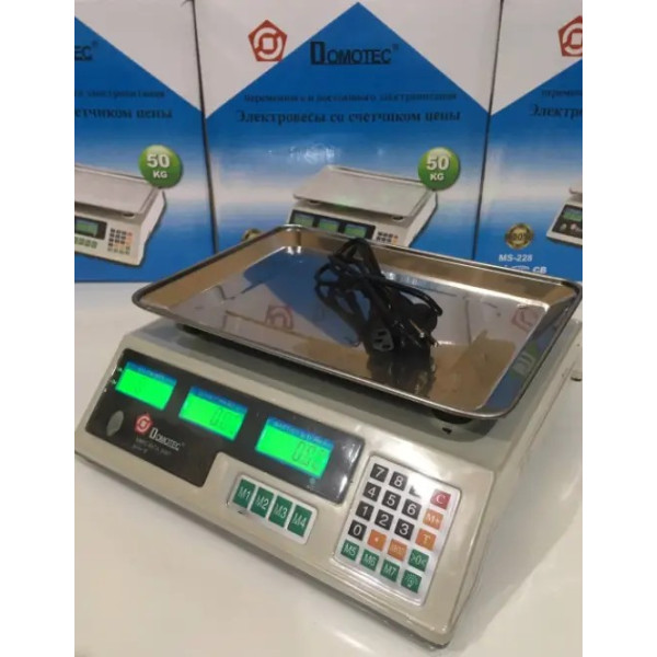 Ваги ACS 50kg/5g MS 228 Domotec 6V