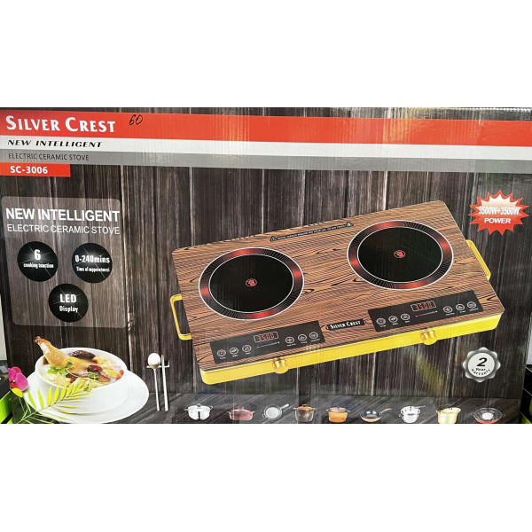 Электрическая плита Silver Crest двойная SC-3006 AM-8020 (3)