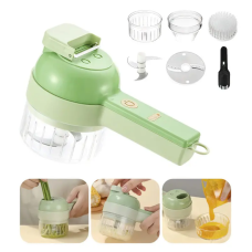 Электрическая овощерезка 4в1 FOOD CHOPPER мини слайсер 907-38 (50)