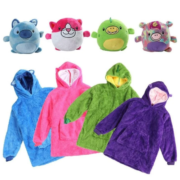 Худи для детей Huggle Pets Hoodie (плед-кофта) №17