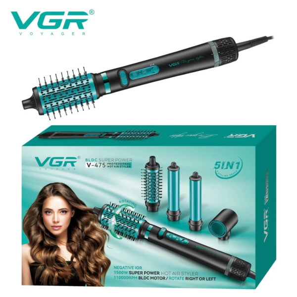 Фен-стайлер VGR V-475 5в1 (BLUE)