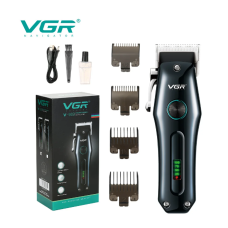 Машинка для стрижки, USB светодиодный экран VGR V-969 (40)