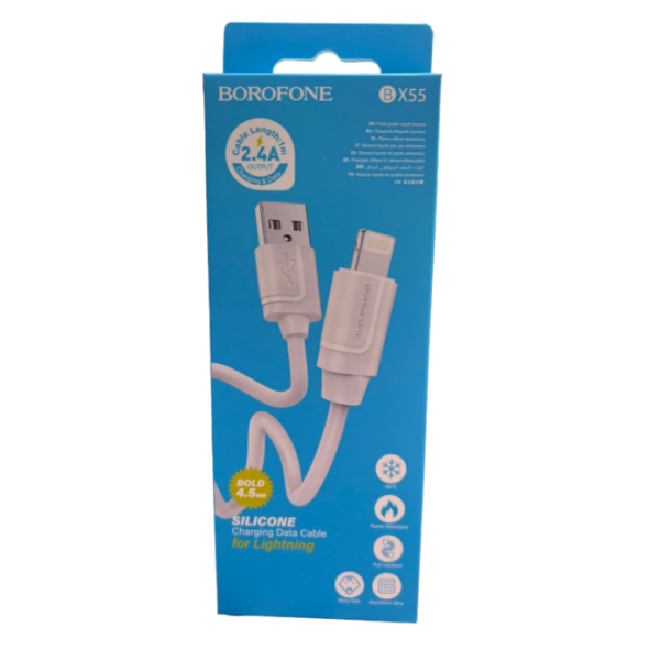 Кабель BOROFONE BX55 2.4A IPHONE (360)