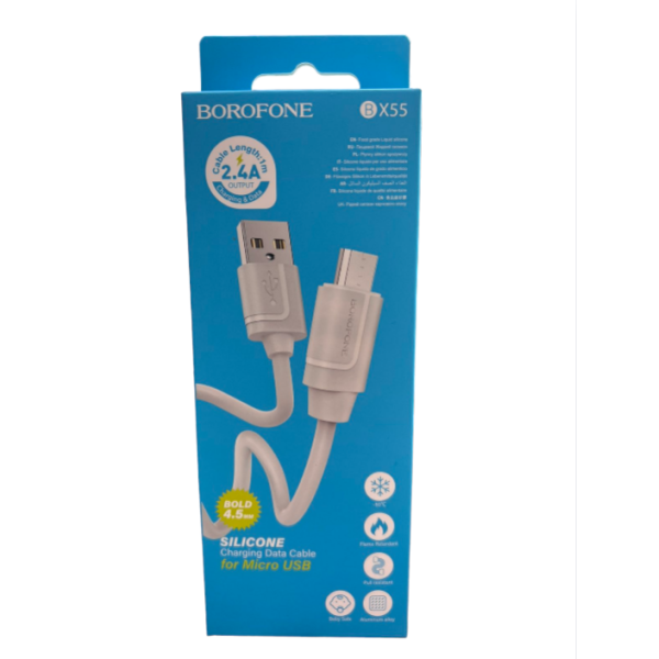 Кабель BOROFONE BX55 2.4A MICRO (360)
