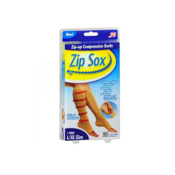Гольфы Zip Sox (Бежевый,Чёрный) LK202210-24/LK202301-13 (200)