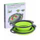 Дуршлаг силиконовый складной Collapsible Jm-611 (большой и маленький) LK202210-23/LK202301-12 (100)