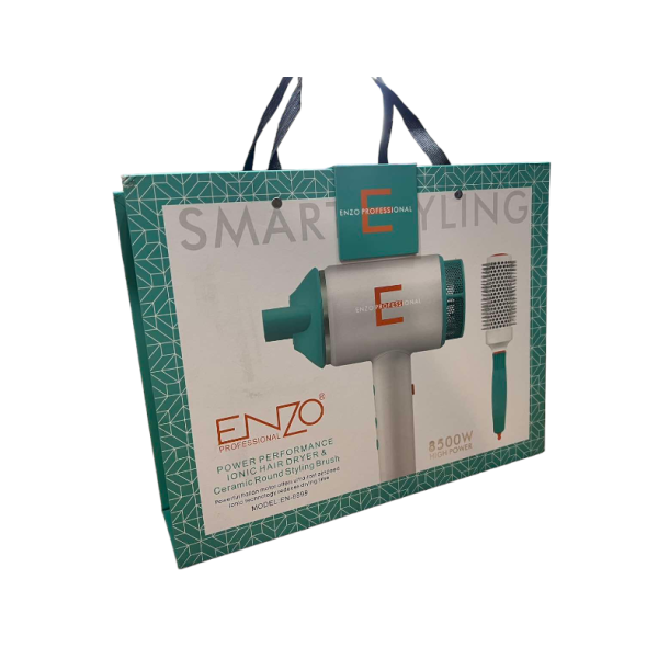 Фен для сушки волос + щётка ENZO EN-8899 (12)