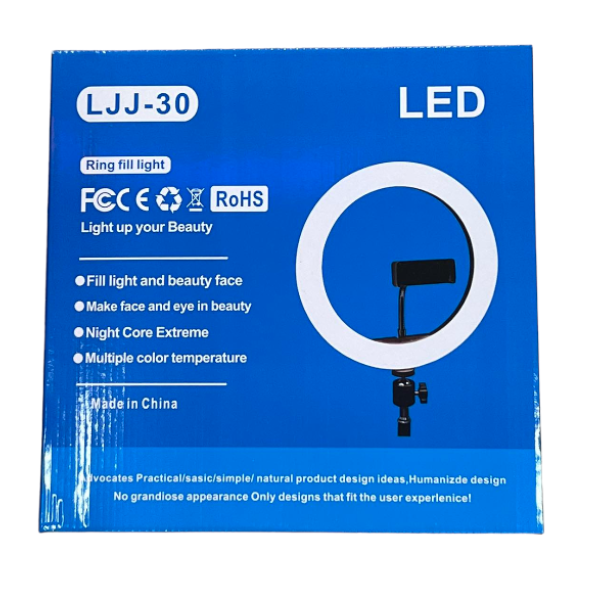 Лампа кільцева LJJ-30 RING FILL LIGHT 30 см (40)
