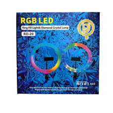 Лампа кільцева RGB RD 20 (40)