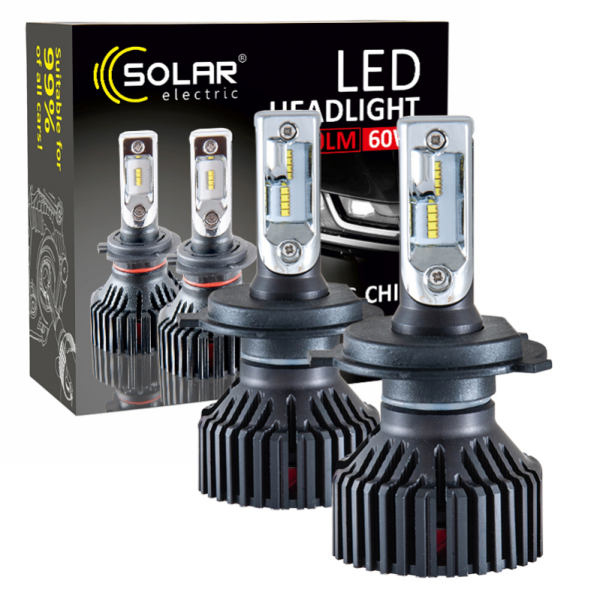 LED лампы для фар F2 H11 Solar (50)