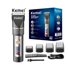 Машинка для стрижки волос с ЖК-дисплеем KEMEI KM-5073