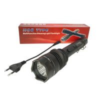 Ліхтар тактичний з відлякувачем Police BL-1108 COP-258000KV, зарядний пристрій 220V, акумулятор (100)
