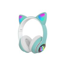 Наушники CAT с кошачьими ушками STN-28 Bluetooth (Розовый,Чёрный,Синий,Бирюза,Сиреневый)(60)