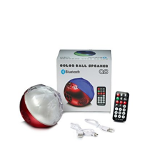 Цветной динамик в форме шара,Q8 High Fidelity Stereo Bluetooth+ пульт