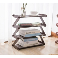 Полка стойка органайзер для обуви 4 полки Shape Shoe rack Z5808 (40)