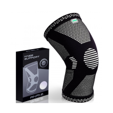 Наколенник Спортивный Компрессионный Эластичный SBK Knee Support №86619 Цвет Чёрный, 1 шт/уп.
