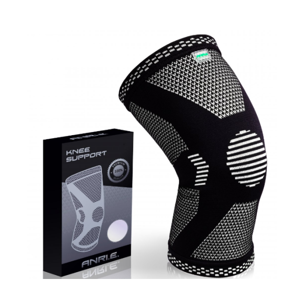 Наколінник Спортивний Компресійний Еластичний SBK Knee Support №86619  Колір Чорний, 1 шт/ уп.