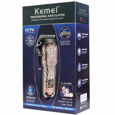 Машинка для стрижки волос и бороды аккумуляторная беспроводная Kemei LFJ KM-2616 (24)
