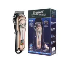 Машинка для стрижки волос и бороды аккумуляторная беспроводная Kemei LFJ KM-2618 (24)