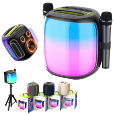 Колонка HOPESTAR Party 500 100W/TWS/IPX6/RGB/12500 mAh/2 микрофона 