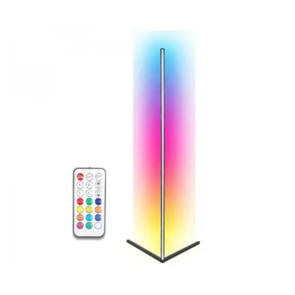 Кутова RGB лампа з пультом