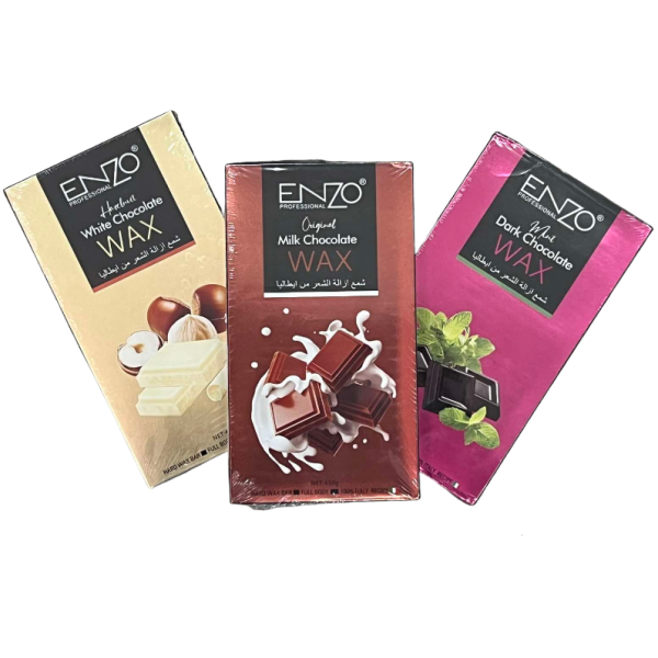 Воск для воскоплава 450гр ENZO CHOCOLATE WAX (30)