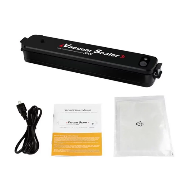 Вакуумный упаковщик пищевых продуктов Vacuum sealer (чёрный) 3966-1/4159-6 (40)
