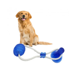 Интерактивная игрушка для собак SMT канат на присоске с мячом LK202209-60 (100)